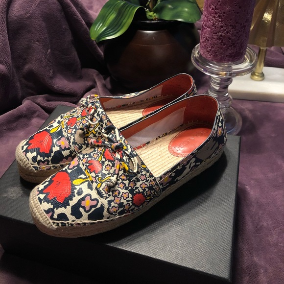 Coach Floral Pattern Espadrilles - Picture 4 of 4